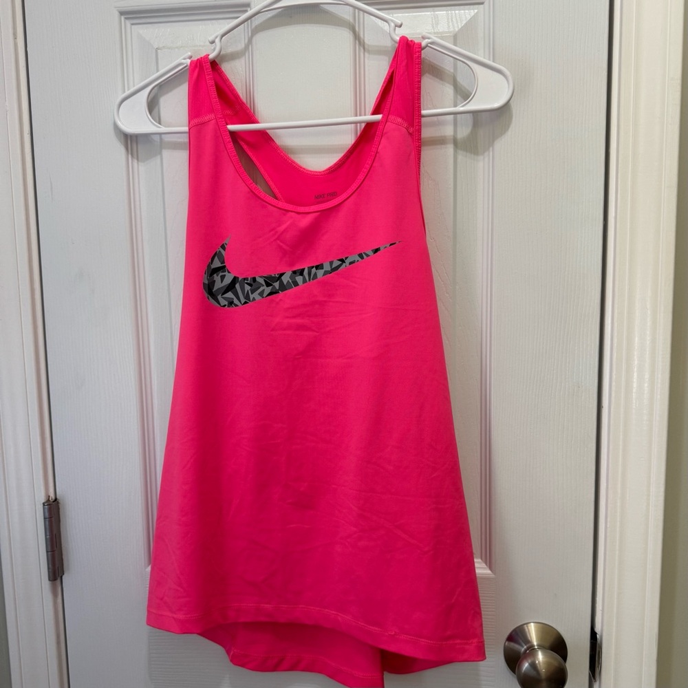 Nike Pink Relaxed Tank Top